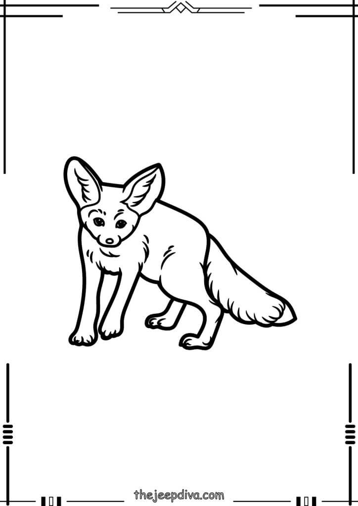 72 Fox Coloring Pages Collection (Free PDF Printables)
