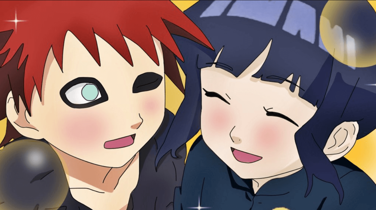 Gaara and Hinata.