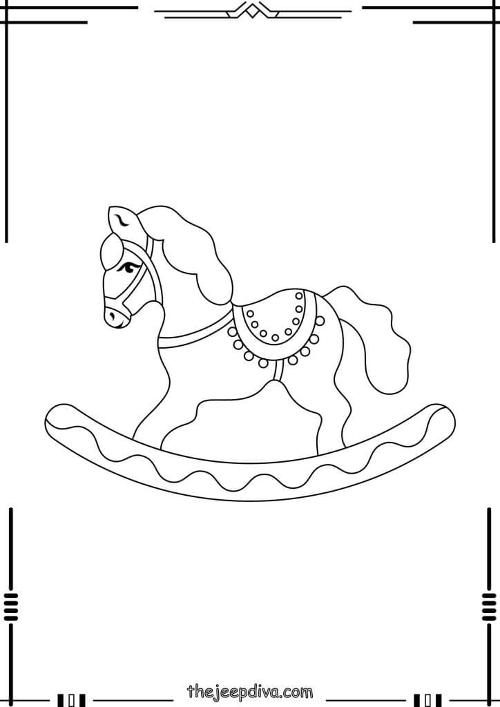 72 Horse Coloring Pages Collection (Free PDF Printables)
