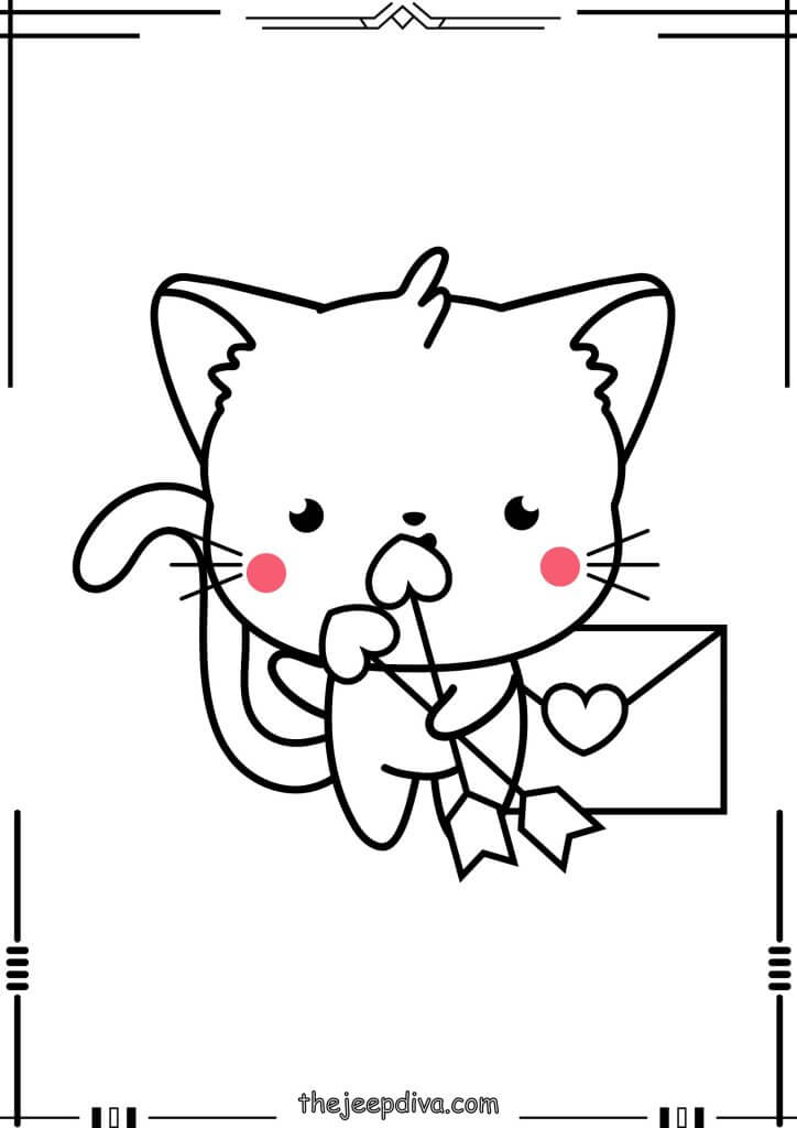 72 Cat Coloring Pages Collection (Free PDF Printables)