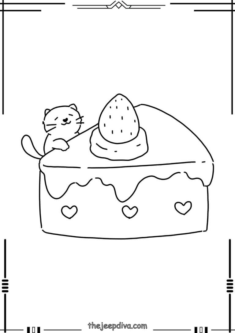 72 Cat Coloring Pages Collection (Free PDF Printables)