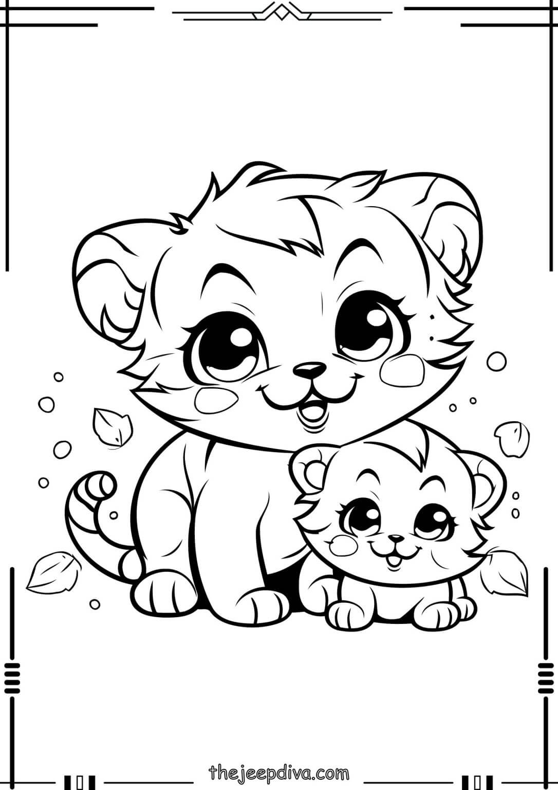 72 Cat Coloring Pages Collection (Free PDF Printables)