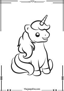 72 Unicorn Coloring Pages Collection (Free PDF Printables)